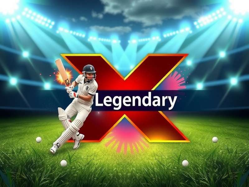 Cricket Legendary X Game Banner